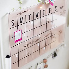 Acrylic Monthly Calendar