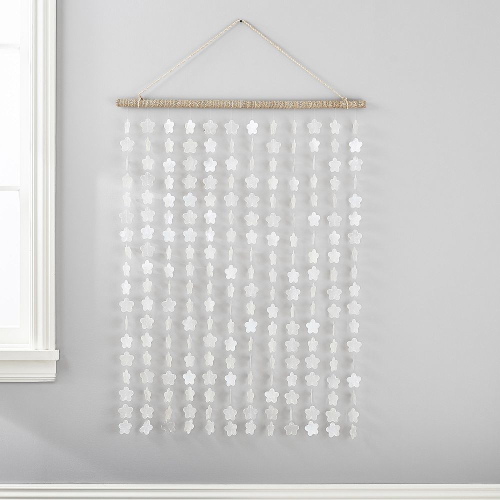 Capiz Flower Wall Hanging