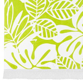 Leaf Fringe Beach Towel