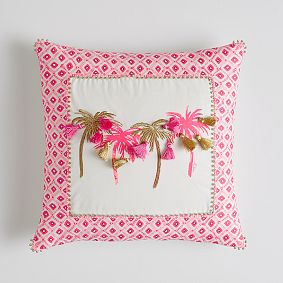 Lilly Pulitzer Palm Pillow Cover