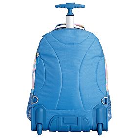 Gear-Up Marble Yellow Multi Rolling Backpack