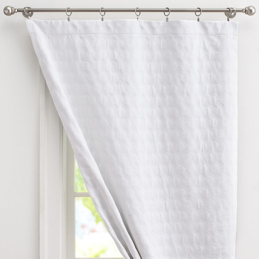 Big Dot Matelasse Blackout Curtain