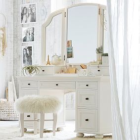 Himalayan Glam Vanity Stool