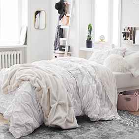 Textured Bows Duvet Cover 