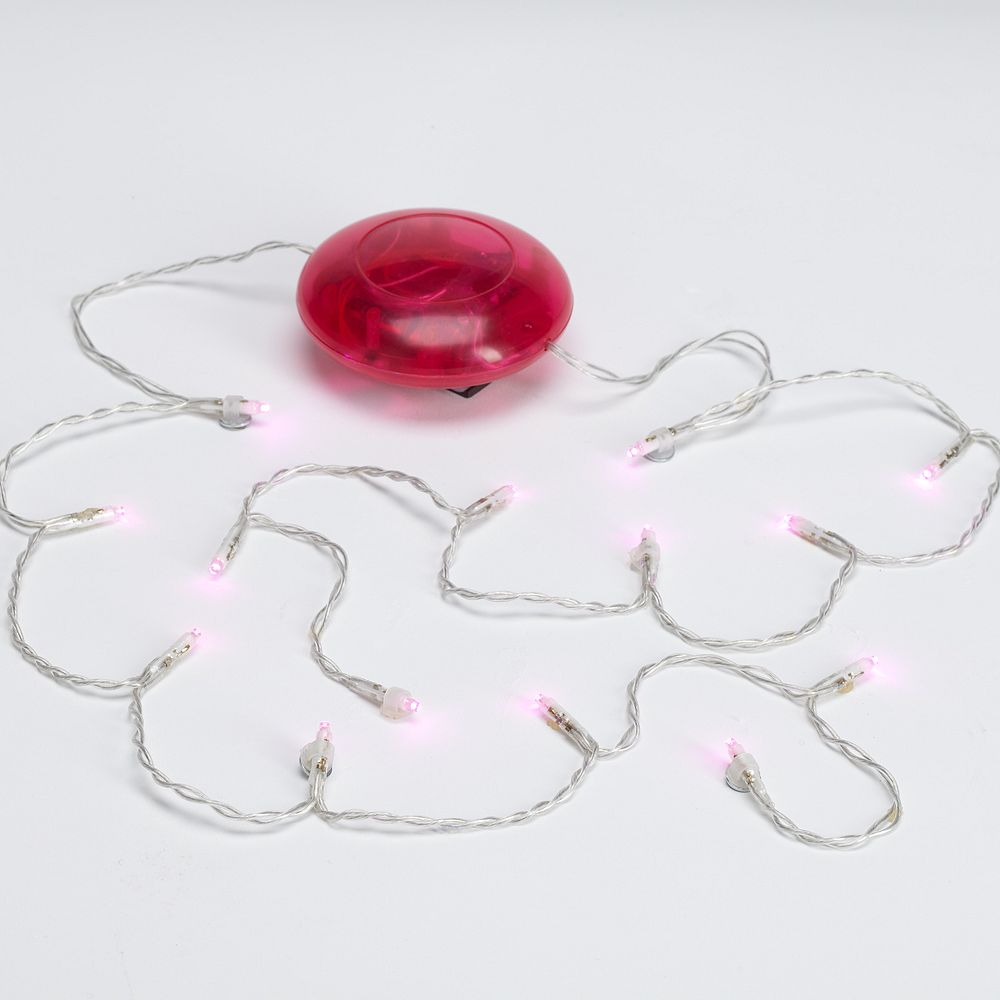 Dark Pink Locker String Lights