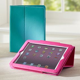Girls Classic Leather Tablet Case