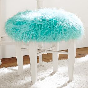 Himalayan Glam Vanity Stool