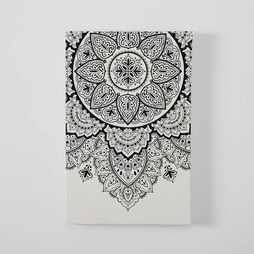 Mandala Canvas Art, 12&quot;x18&quot;