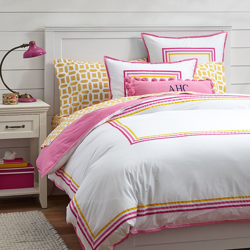 Ribbon Stripe Duvet Cover