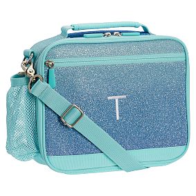 Gear-Up Purple/Pool Ombre Glitter Cold Pack Lunch Bag