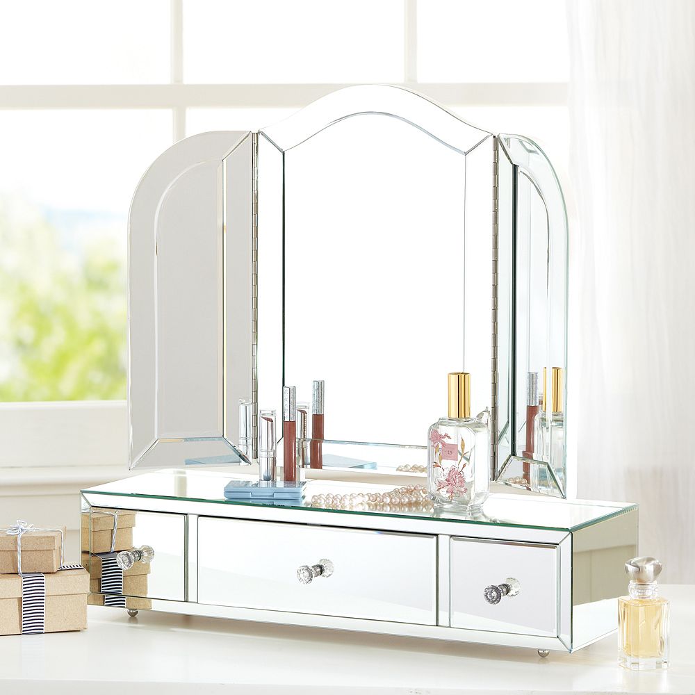 Glass Dresser Vanity