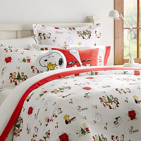 Peanuts&#174;  Flannel Duvet Cover + Sham