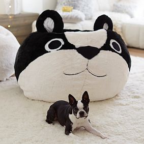 Boston Terrier Critter Bean Bag Chair
