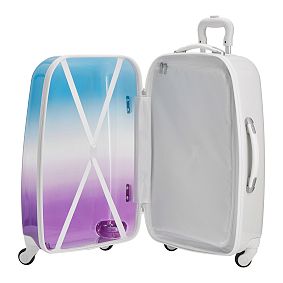 Clear Ombre Hard-Sided 22&quot; Carry-On Spinner Suitcase