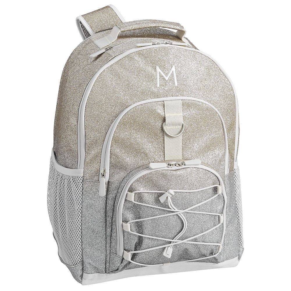 Gear-Up Silver/Gold Ombre Glitter Backpack