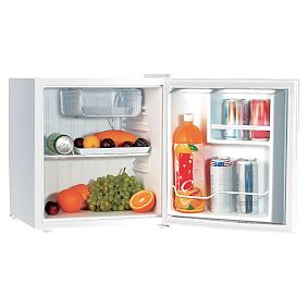 Silver Mini Fridge