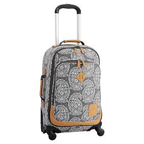 Northfield Black Paisley Carry-On Spinner