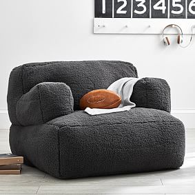 Sherpa Charcoal Eco Lounger