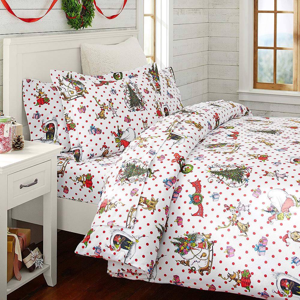 Dr. Seuss's The Grinch&#8482; Flannel Duvet