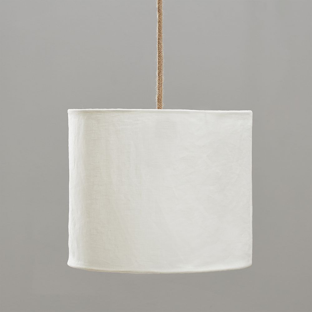 Linen Drum Shade