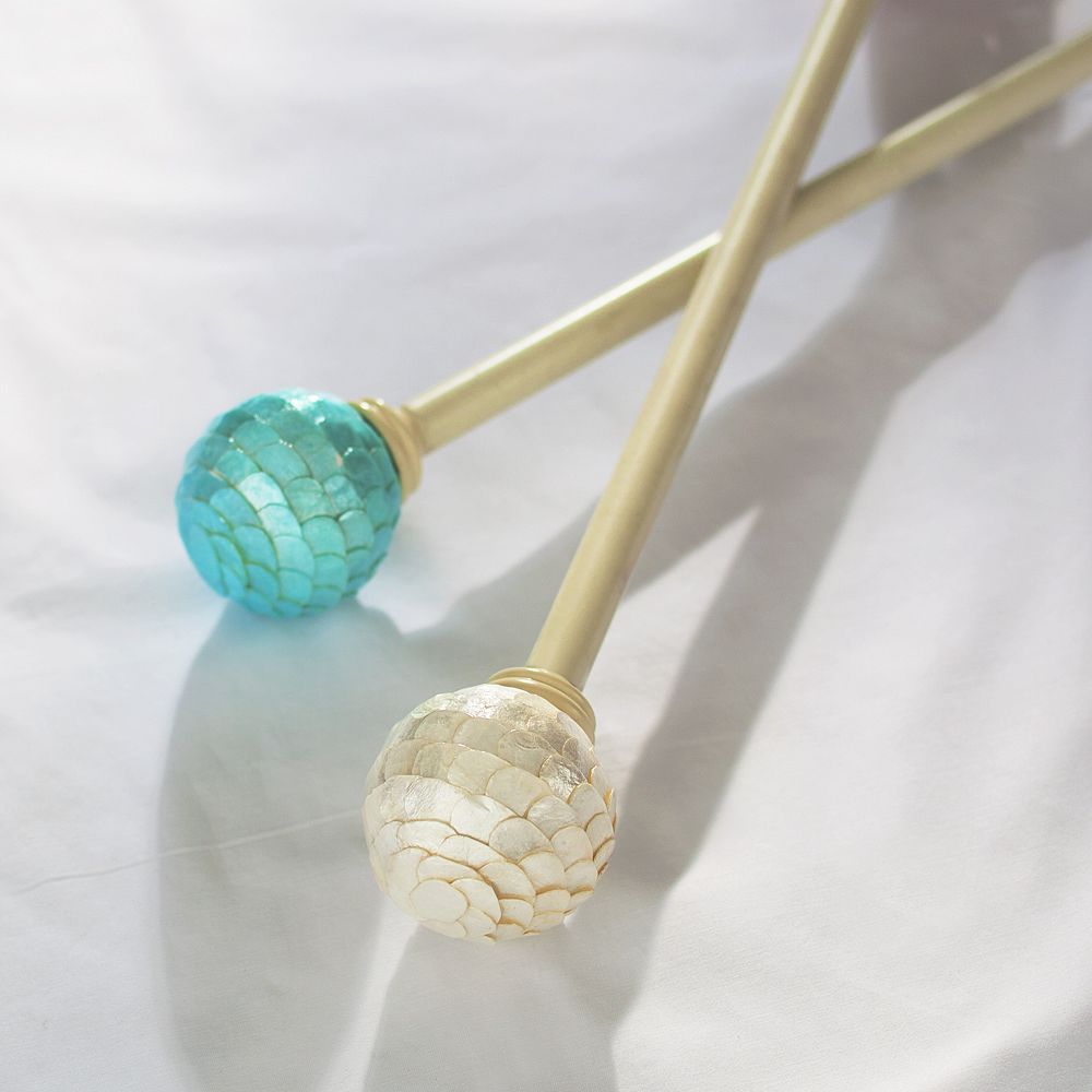 Capiz Finials