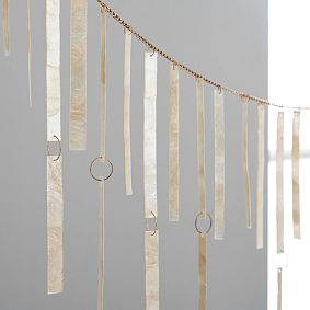 Capiz Strip Garland