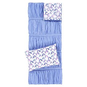 Periwinkle Pucker Up Sleeping Bag &amp; Pillowcase