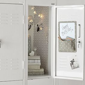 Preppy Diamond Gray Locker Wallpaper, 3 Sheets