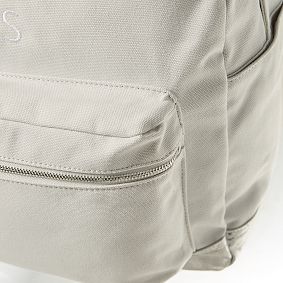 Northfield Solid Gray With Silver Metallic Backpack
