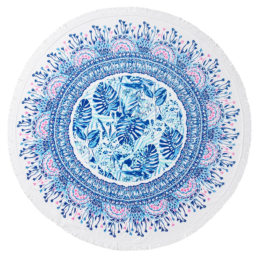 Lilly Pulitzer Garden Round Beach Towel