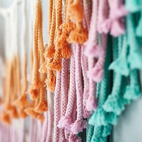 Ombre Rope Wall Hanging