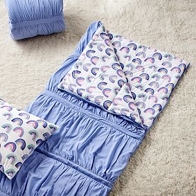 Periwinkle Pucker Up Sleeping Bag &amp; Pillowcase
