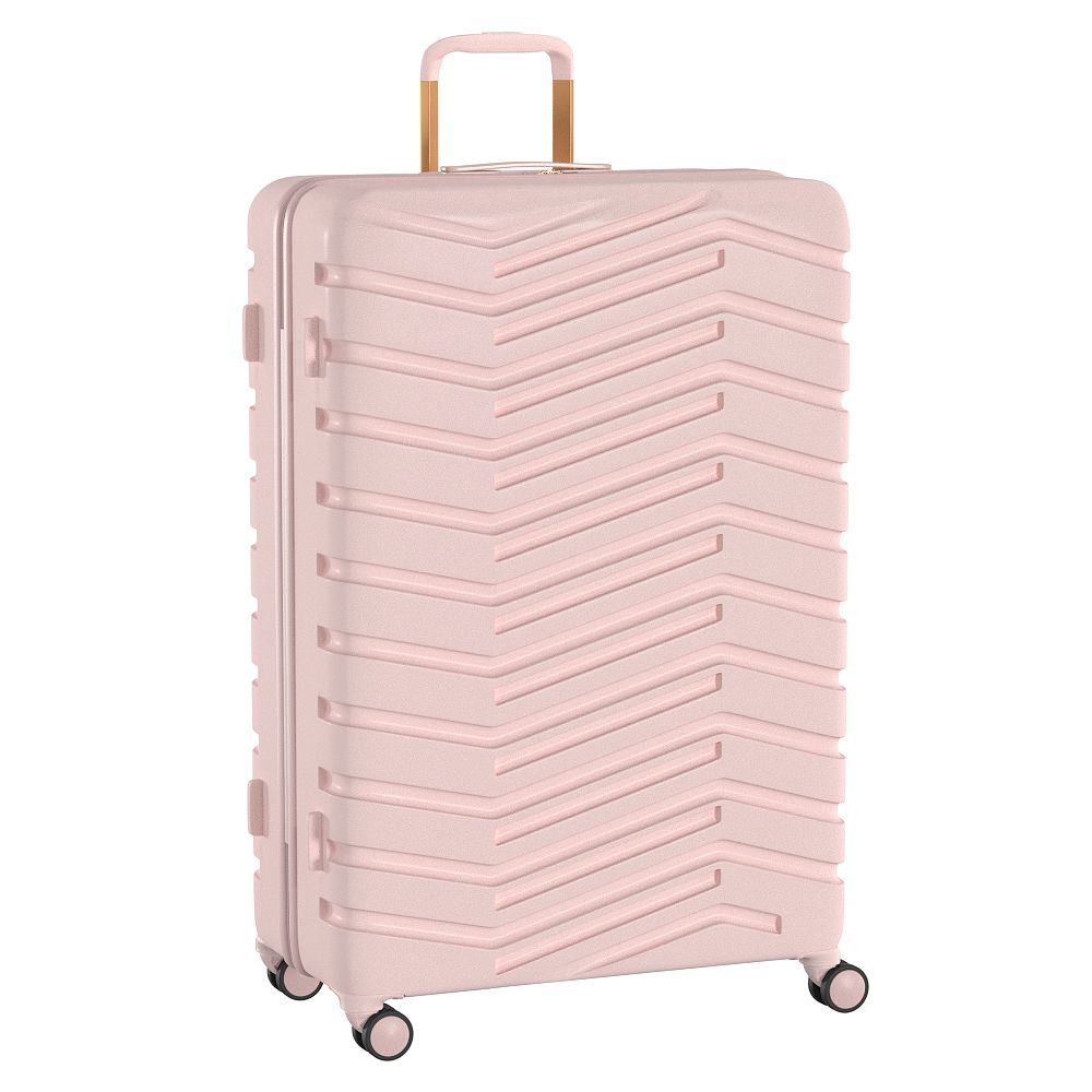 &quot;Make It Mine&quot; Blush Custom Hard-Sided Luggage