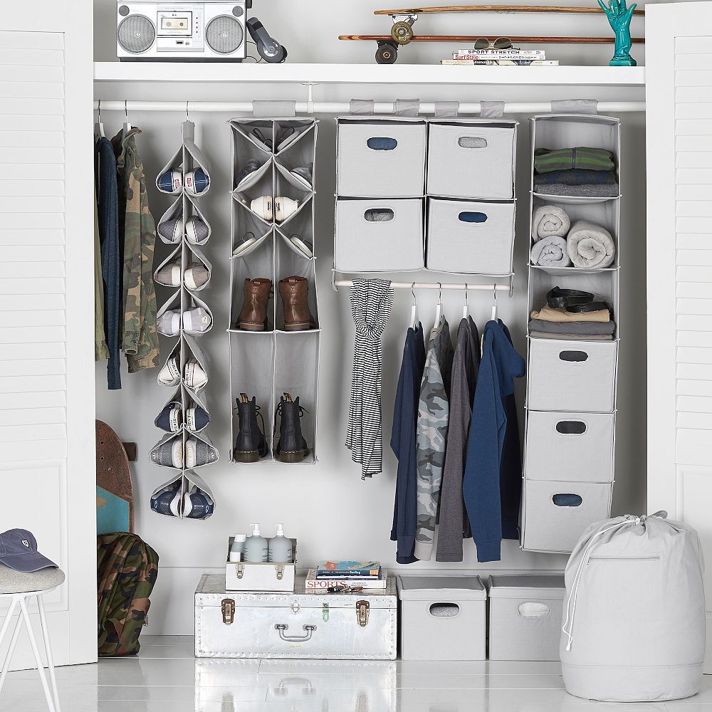 Ultimate Closet Storage Set With Shoe And Boot Organizer