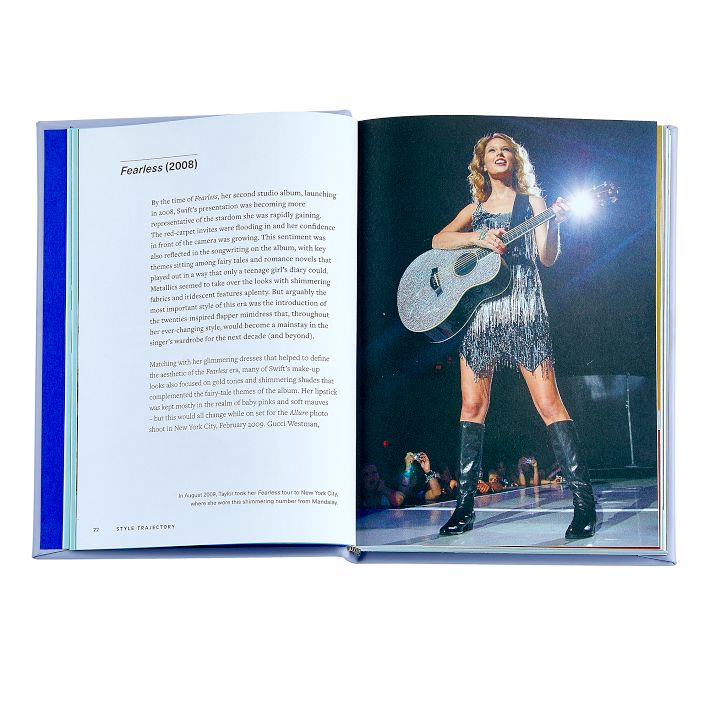 Icons of Style Taylor Swift Leather-Bound Book | Pottery