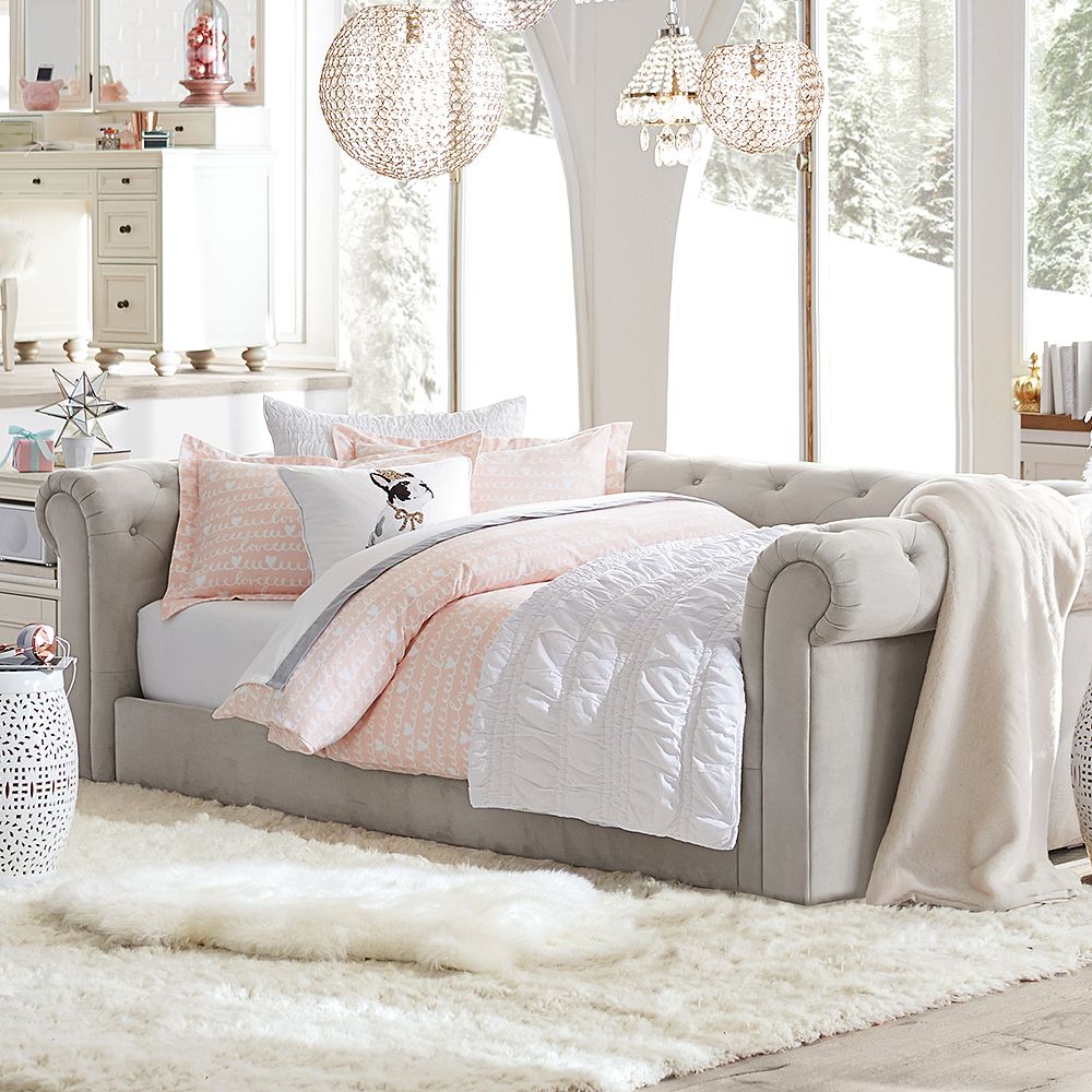 Cushy Roll-Arm Daybed