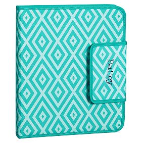 Gear-Up Preppy Diamond Homework Holder, Pool