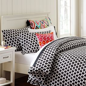 Ikat Dot Organic Duvet Cover &amp; Pillowcases