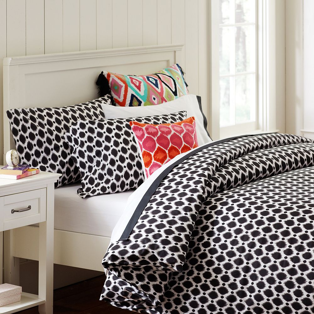 Ikat Dot Organic Duvet Cover &amp; Pillowcases