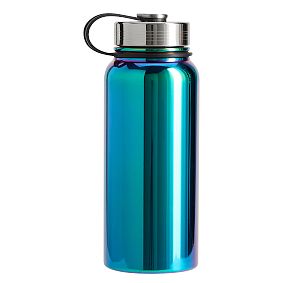 Iridescent Screw-Top Water Bottle