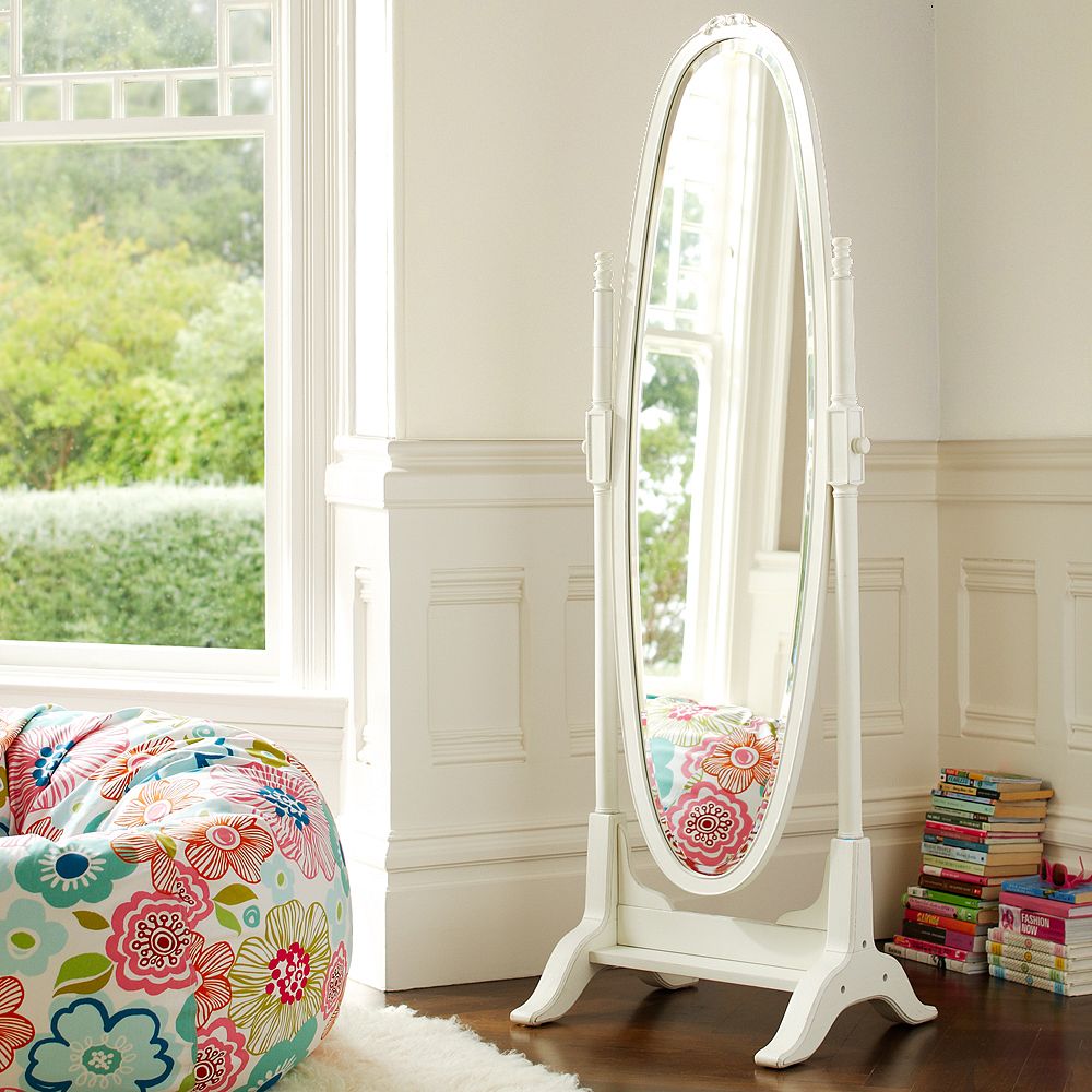 Lilac Floor Mirror