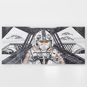 <em>Star Wars</em>&#8482; Canvas Concept Art: Luke Skywalker&#8482;, 37.5&quot;x17&quot;