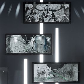 <em>Star Wars</em>&#8482; Framed Story Board Art, Set of 3