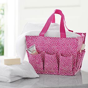 Essential Bath Beauty Set, Mini Dot, Pink