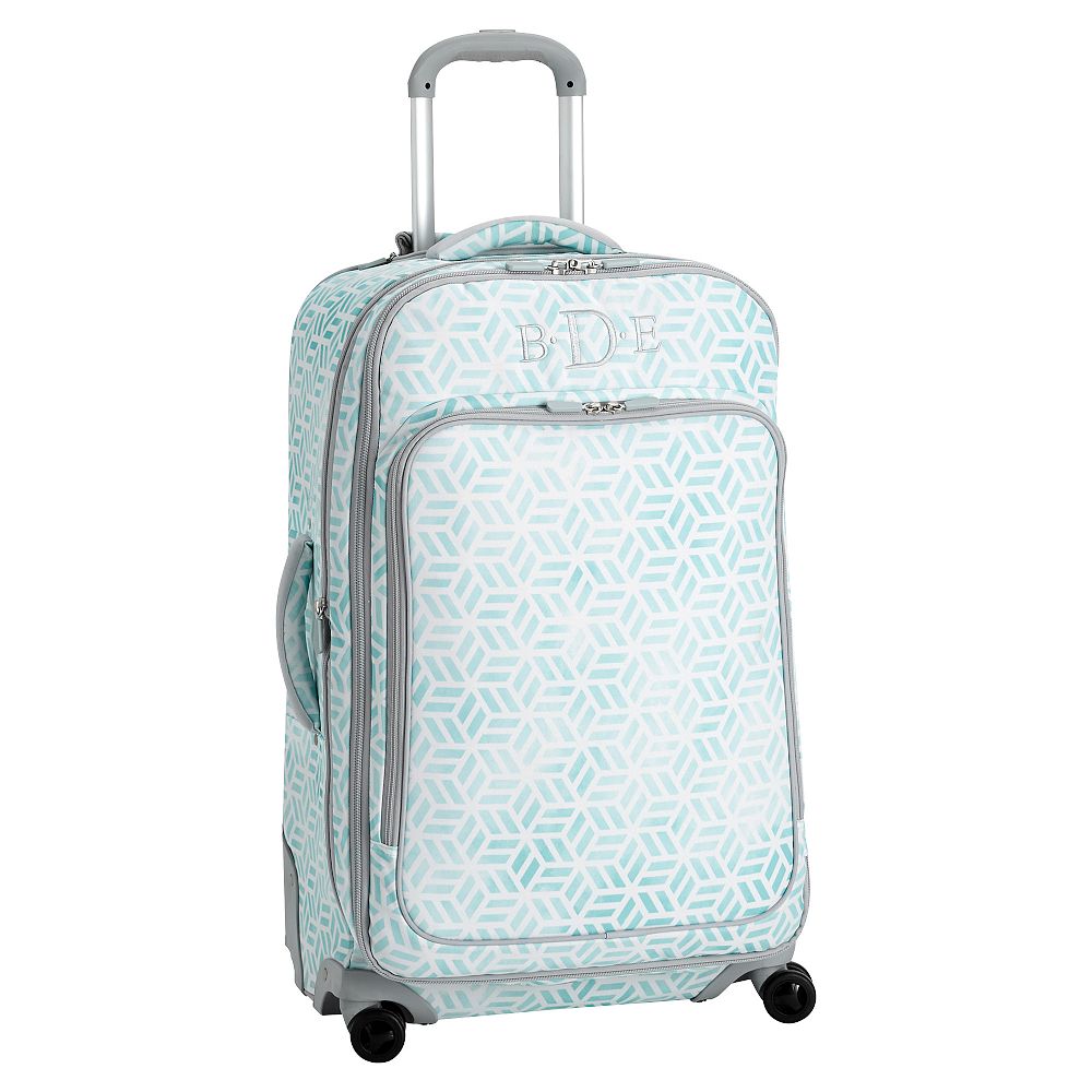 Jet-Set Rowan Pool Checked Spinner Suitcase