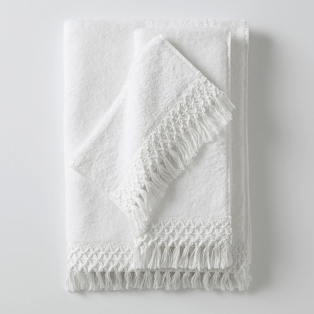 Border Fringe Towel Set