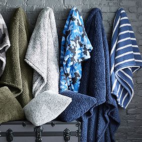 Cozy Stripe Sherpa Throw