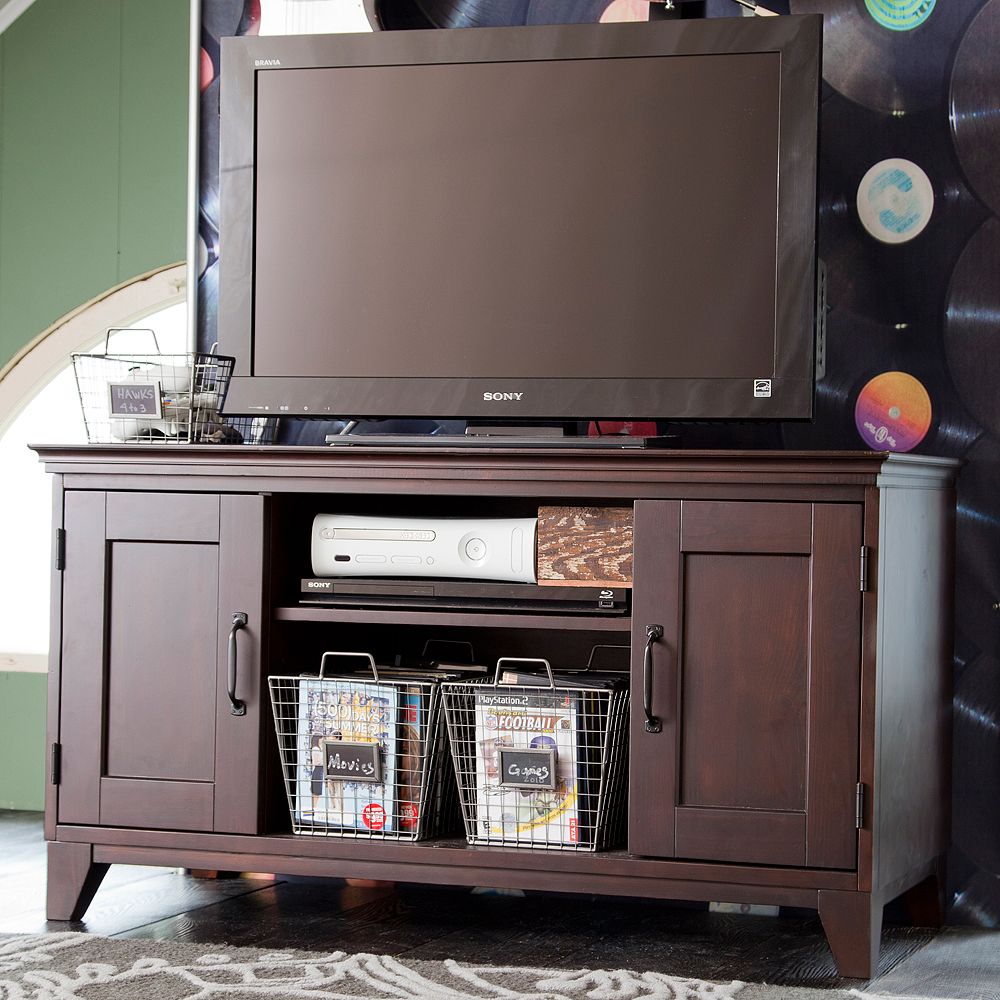 Hampton Media Console Stand