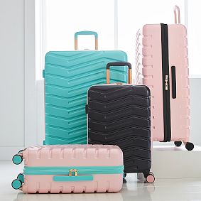 &quot;Make It Mine&quot; Blush Custom Hard-Sided Luggage