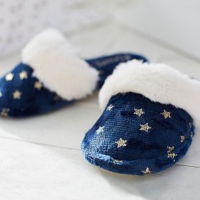 Royal Navy Shimmer Star Slippers